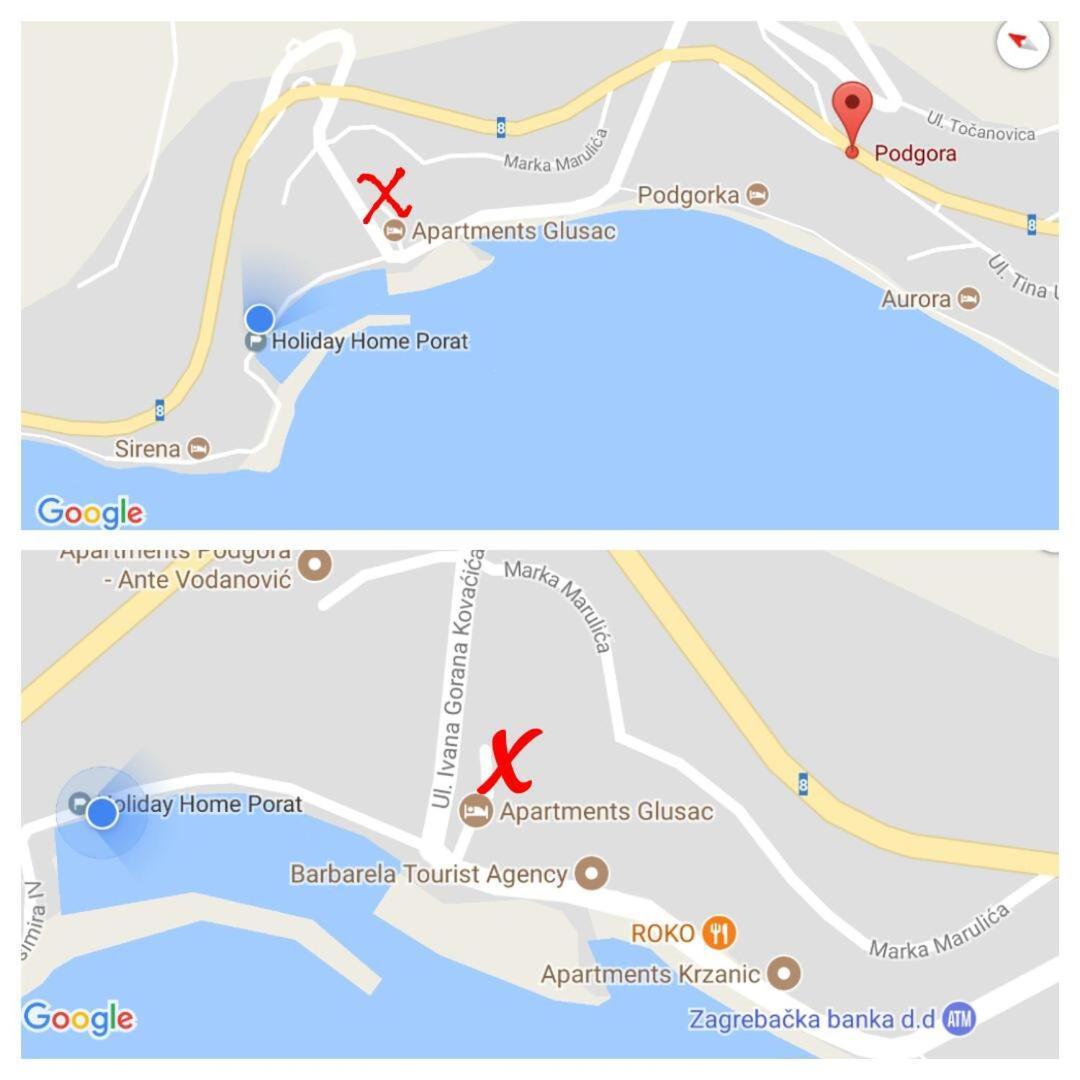 Appartamento Kornelija 2 Podgora Esterno foto